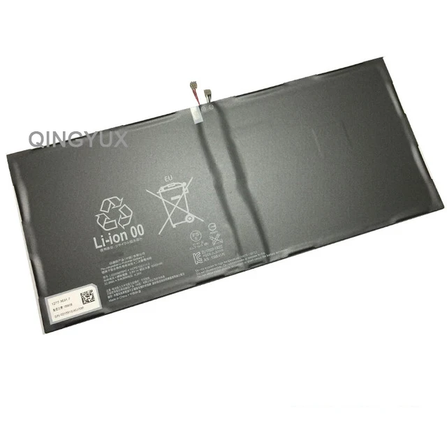 QINGYUX Новый 3 8 V 20.8Wh 6000mAh LIS2206ERPC Аккумулятор для Sony casor SGP511 SGP512 SGP521 SGP541 SGP551 SGP561