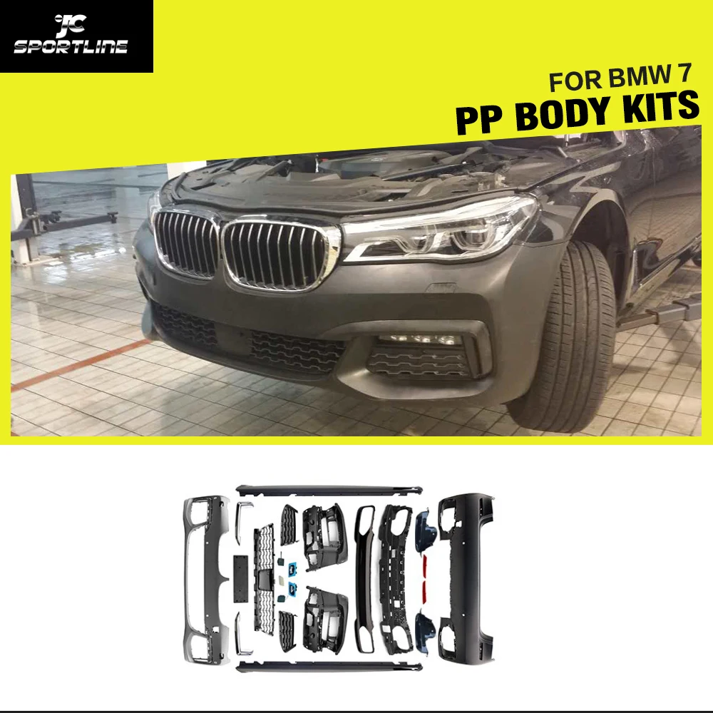 Авто-Стайлинг PP авто наборы кузова бампер для BMW 7 серии 730 740 750 760 2016 | Автомобили и
