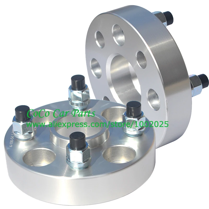 2pcs/lot PCD 4X100 Center Hole 56.1mm 30mm Wheel Spacer Adapter For Fit