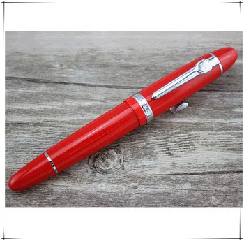 

Jinhao 159 Red Luxury 0.7mm Rollerball Pen School & Office Supplies Metal Ballpoint Pen For Student Stationery Gift