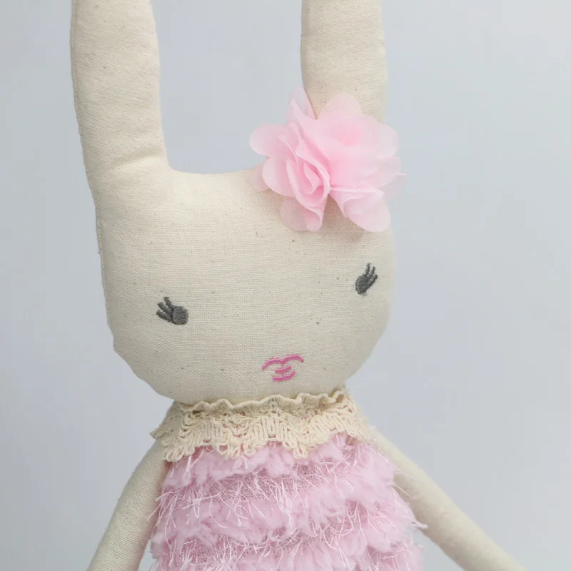 55 см милая плюшевая игрушка Кролик Кукла kawaii кролик подарок для маленькой девочки Мягкая кукла плюшевый игрушечный Плюшевый заяц подарки на Рождество