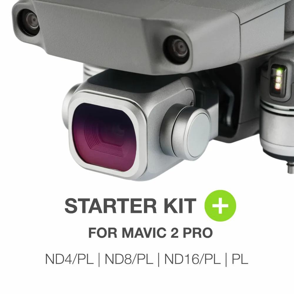 

NiSi Starter Kit +( ND4/PL + ND8/PL + ND16/PL+ PL ) for DJI Mavic 2 Pro