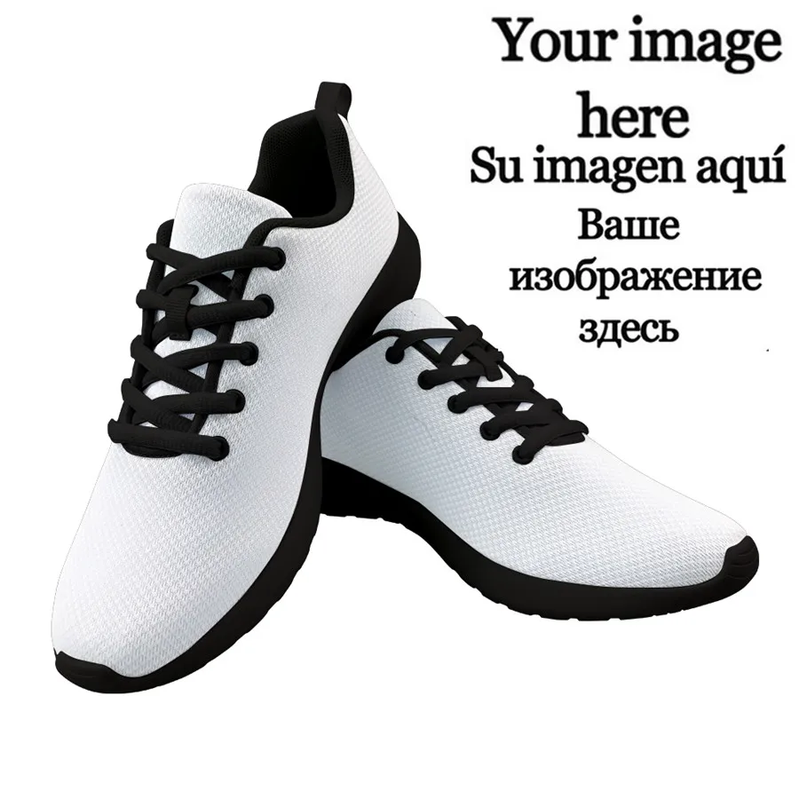 Twoheartsgirl дропшиппинг кроссовки, настроить ваш образ сетчатая обувь для мужчин, дышащая мужская Вулканизированная Обувь На Шнуровке Удобная - Цвет: custom-Z41