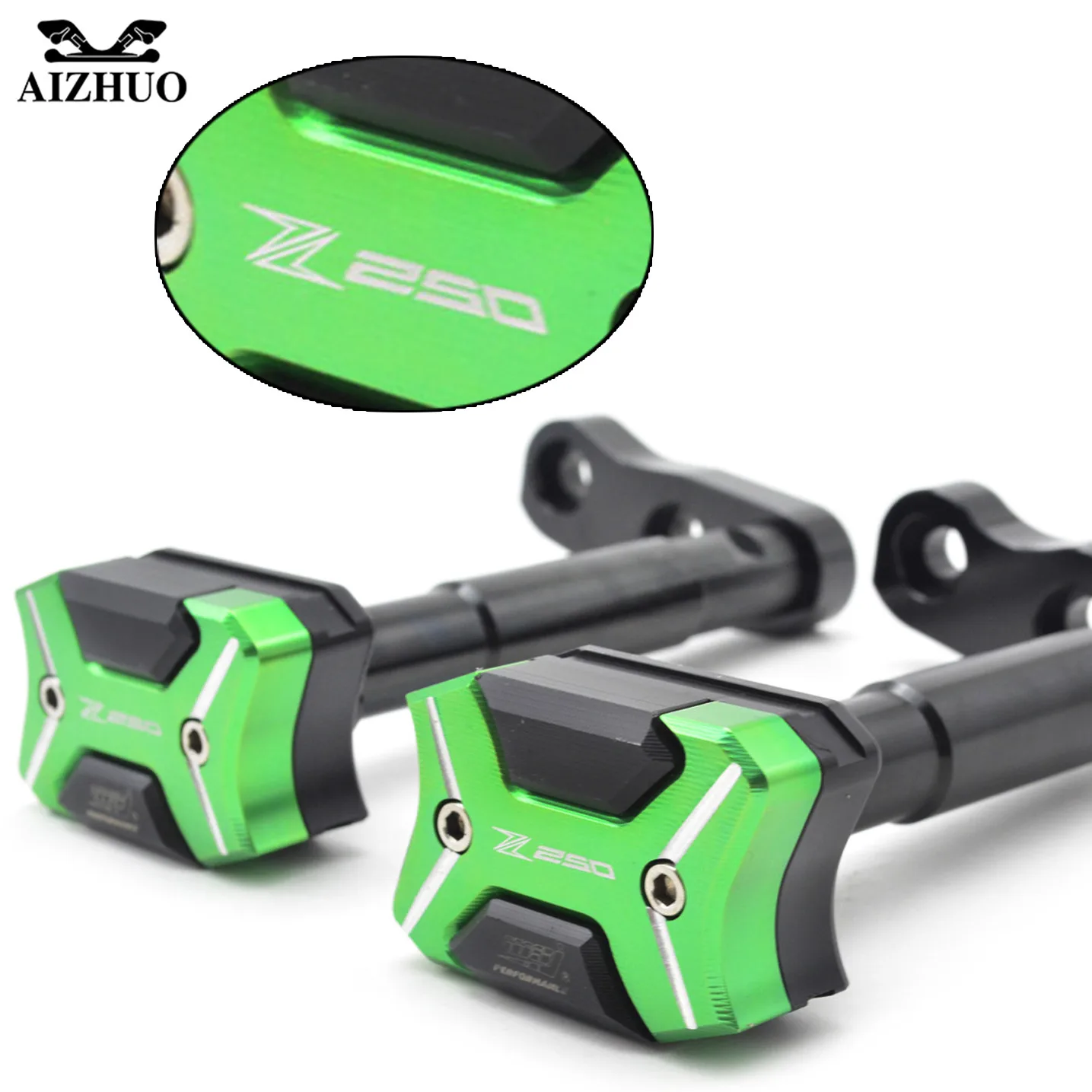 For Kawasaki Z250SL 2016 Z800 ZR800 2013-2016 Motorcycle Frame Slider Pads Engine Case Sliders Protector Frame Engine Guard