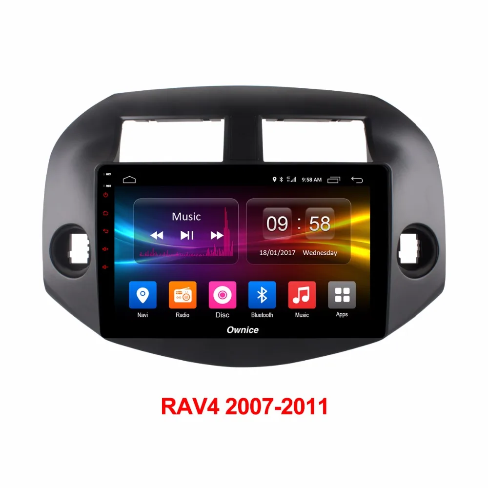 HD Android 6.0 Octa Core 2GB RAM+32GB ROM Car DVD Player For Toyota RAV4 RAV 4 2007-2011 Car DVD Na