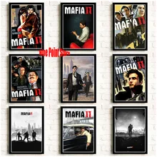 Мафия 2 3 игра Горячая художественная бумага с покрытием постер