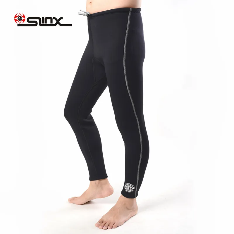 slinx sup canottaggio pantaloni immersioni pantaloni lunghi uomo 3mm neoprene pantaloni caldi per immersioni surf bagnato