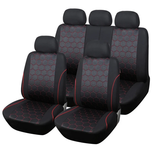 US $33.91 Car Seat Cover Sports fashion styling Accessories Red For TOYOTA RAV4 Highlander PRADO Corolla Vios