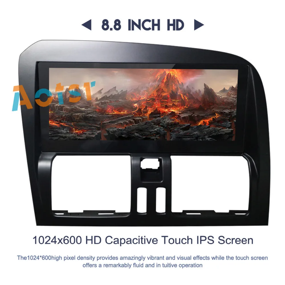 Discount 8.8 inch car radio Upgraded Original Car cd Player unit for VOLVO XC60 GPS Navigation multimedia player tape recorder no dvd 2
