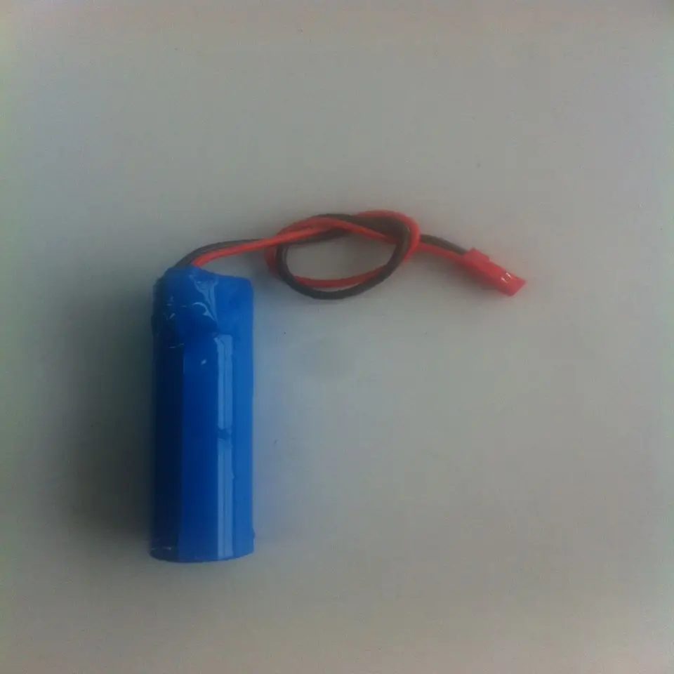 1 шт. 3 7 V1500mah rc беспилотный вертолет высокой разрядки 15 c Тип 18650 аккумулятор