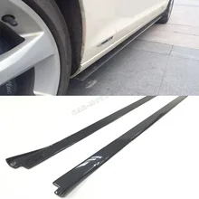 For Cadillac ATS 2014-2016 carbon fiber car styling side body kit skirt apron