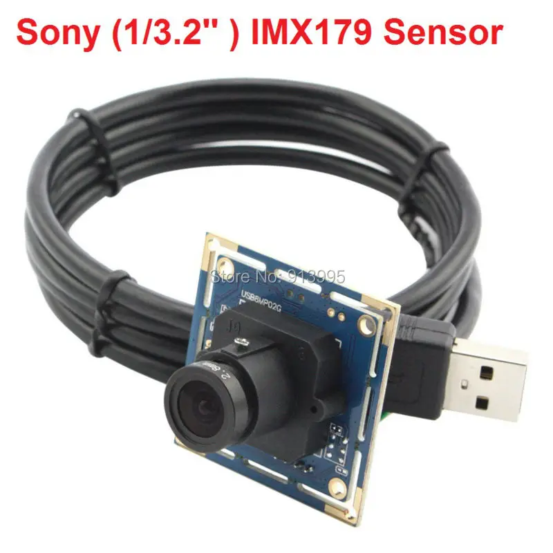 Высокое разрешение sony IMX179 сенсор 8MP 0.5lux мини USB модуль камеры для Android/Linux/Windows промышленная веб-камера