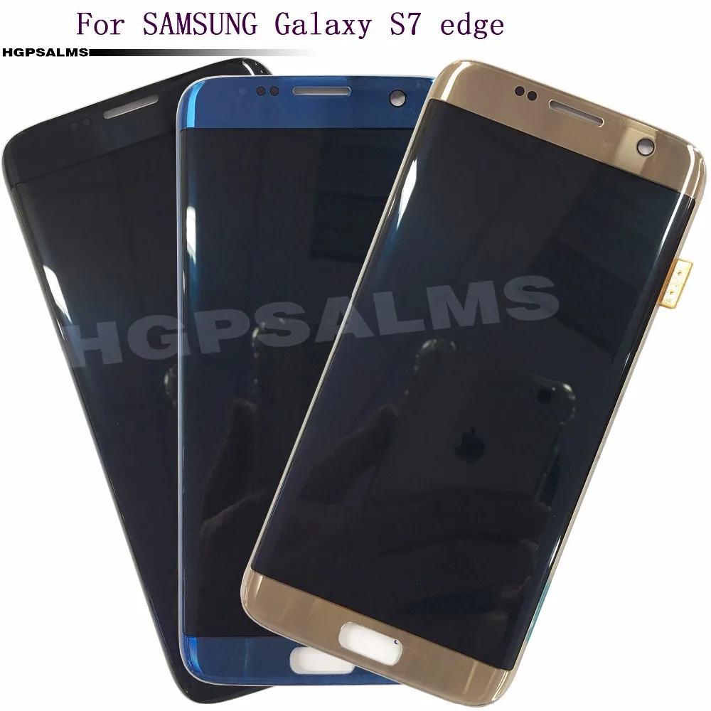 

For SAMSUNG Galaxy S7 edge AMOLED LCD Display Touch Screen Digitizer Panel Glass Sensor Assembly