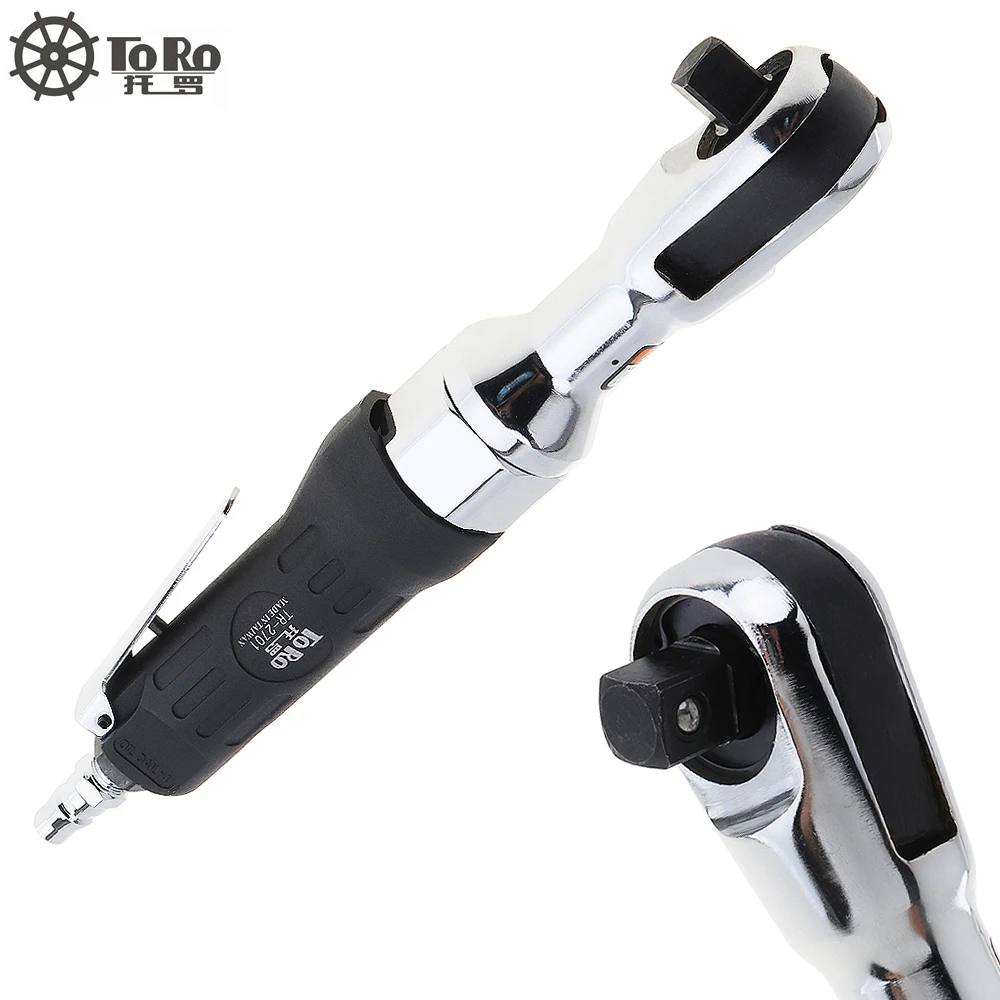 US $42.29 Toro2701 1 2 Pneumatic Tool Ratchet Wrench With Air Inlet Interface And Adjustable Switch For Car Repair Disassemble