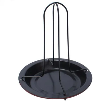 

New Arrival Non-Stick Chicken Roaster Rack With Bowl BBQ Accessories Tools Barbecue Grilling Baking Cooking Pans