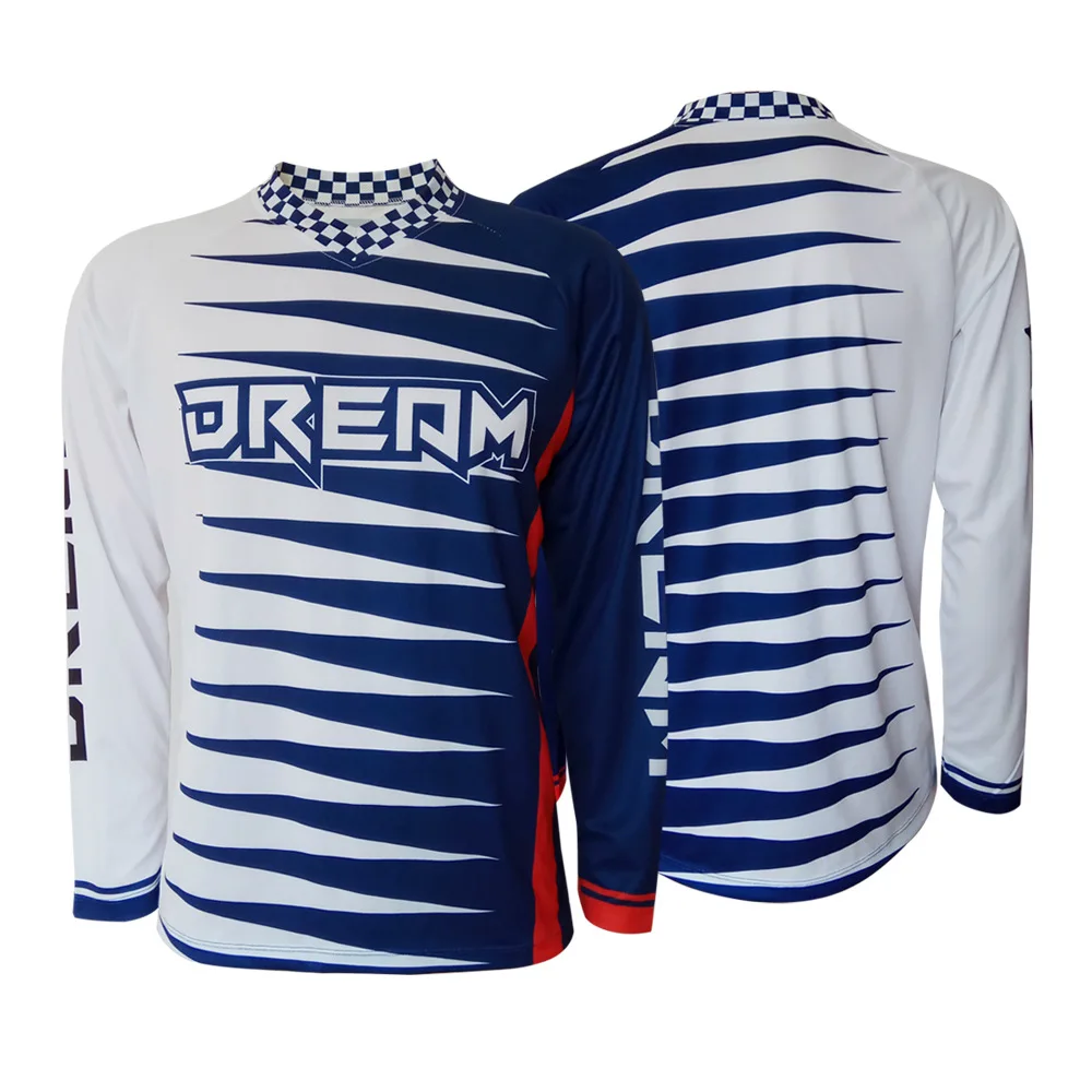 

2019 Quick Dry Long Sleeve cycling jersey mx mtb off road Mountain Bike DH downhill Jersey DH BMX Breathable Motocross jersey