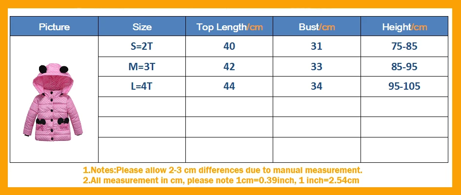 Куртка для девочек с Минни Маус; новое хлопковое зимнее пальто для девочек; теплая куртка с капюшоном для девочек; милая детская одежда; одежда для детей