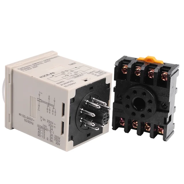 Amazon.co.jp: 1 個 AC/DC 24-240V DHC19-M 多機能タイマー