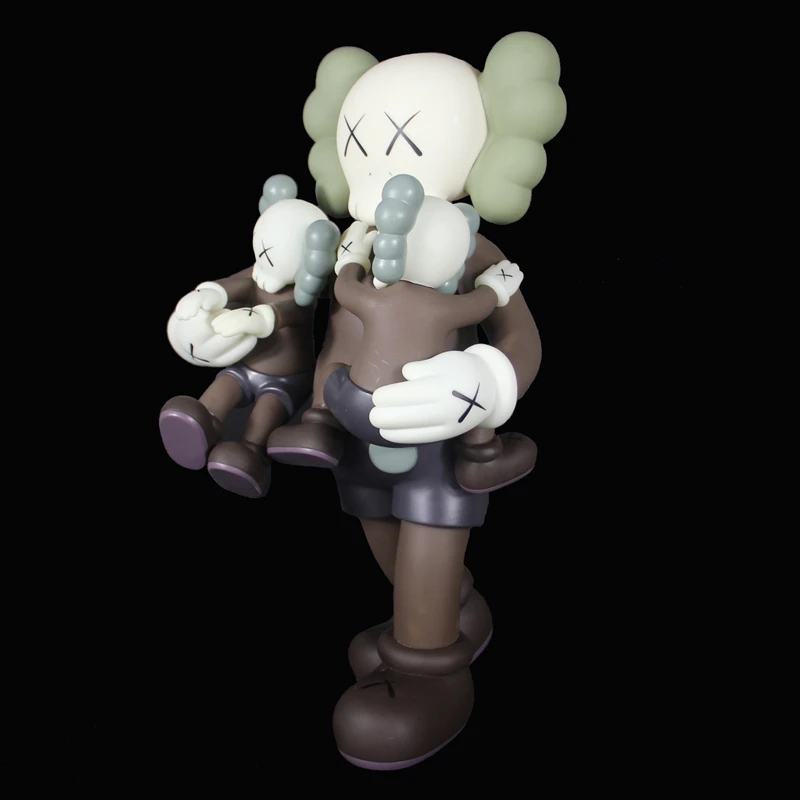 

50CM Toy PVC BE@RBRIC CLEAN SLATE 3 Pcs/set Graffiti Vinyl Action Figure Pure Color Collectible Model Toy H307