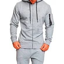 Сексуальная камуфляжная тонкая Фитнес Мужская куртка для бега Hoodede пальто Мужская спортивная одежда с длинным рукавом весна осень спортивные куртки для бега