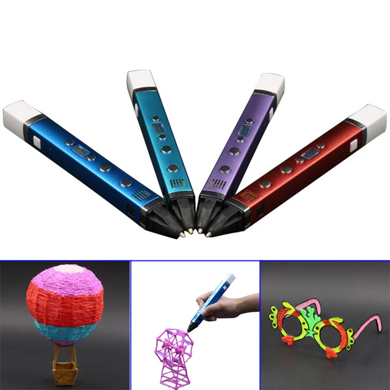 

Newly DIY 3D Printing Pen 3rd Drawing Design ABS /PLA For Children Kids Student Designers