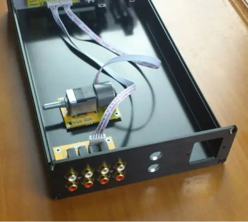 Nobsound мини-усилитель шасси алюминиевый корпус DIY чехол для системы дистанционного управления