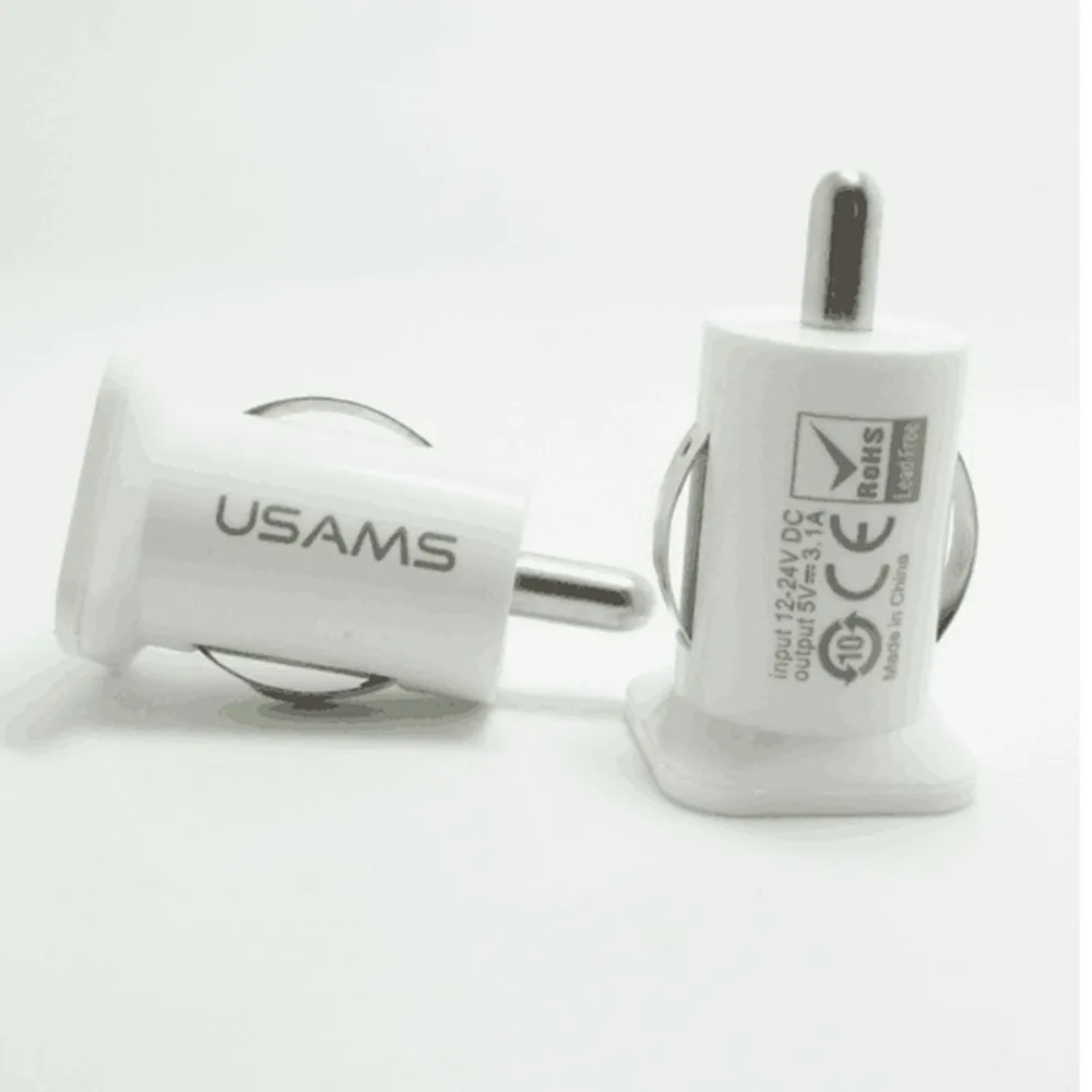 Универсальный двойной USB Автомобильное зарядное устройство для мобильного телефона автомобильное зарядное устройство многофункциональное для мобильного телефона смартфон черный и белый