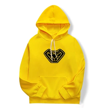 

2019 long-sleeved, solid-colored printed sweatshirt, women's casual sport hoodie, spring/autumn hoodie