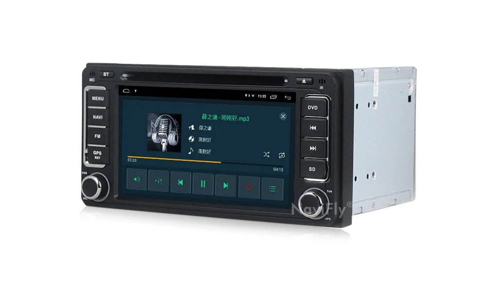 Excellent NaviFly 2G+32G 2 Din Android 9.1 Car radio gps for Toyota/Corolla/Terios/Altis/RAV4/CAMRY Car Multimedia Video Player GPS USB BT 10