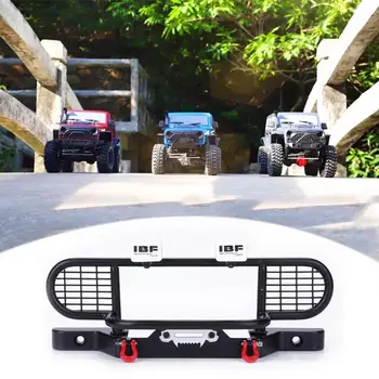 

Front Bumper With 4pcs Square Lamp for TRX-4 Rc4wd Axial scx10 RC Car Suitable Traxxas TRX-4 Axial scx10 RC4WD Climbing Car
