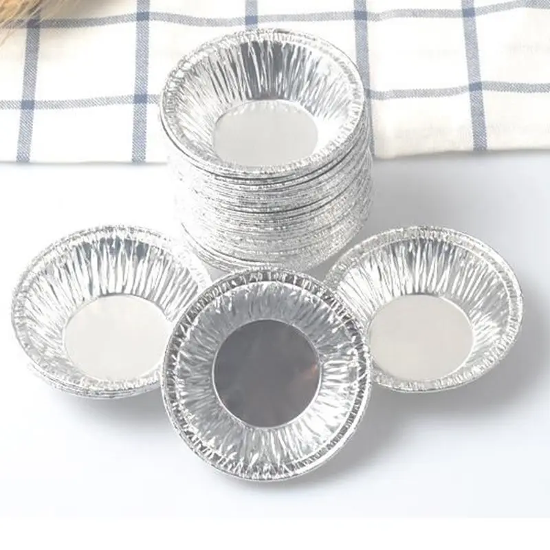 Cake Cup Cake Molds Disposable Aluminum Foil Baking Cookie Muffin