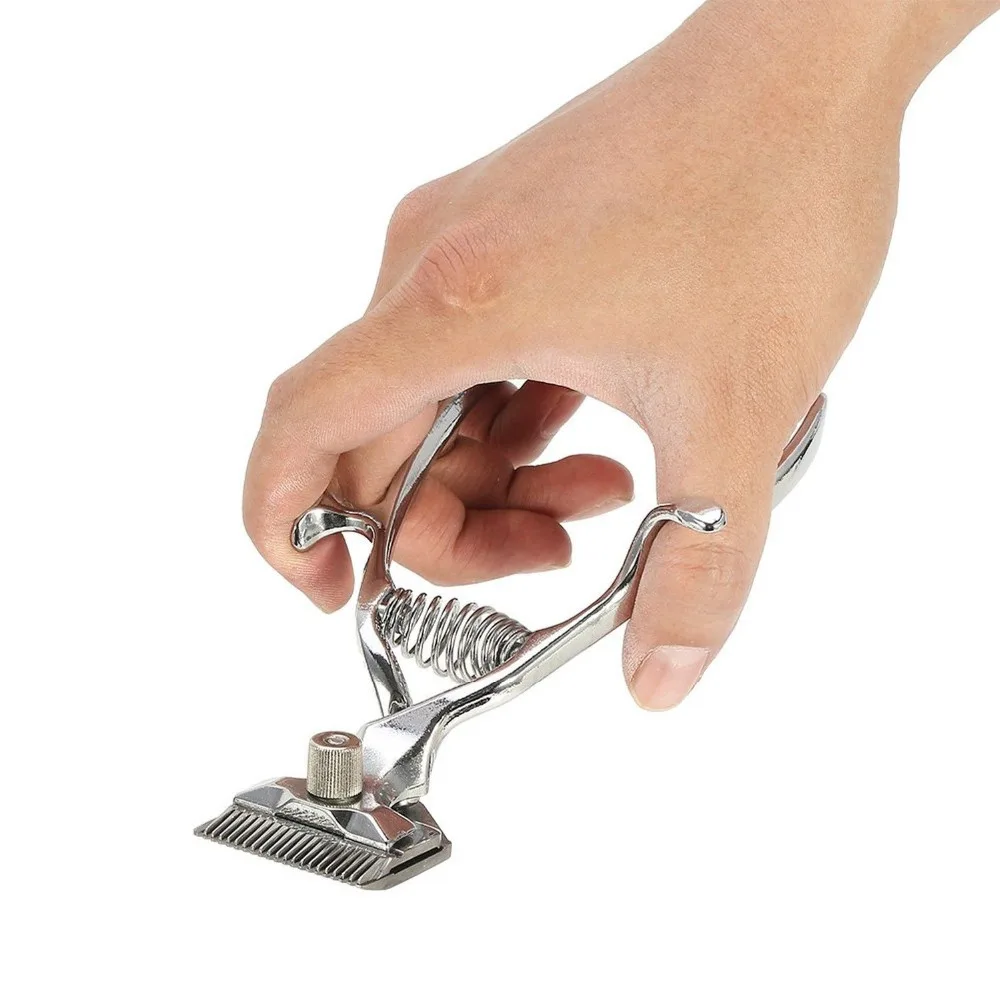 Pets/ Horse Grooming Humane Hand Hair Clippers - Non electronic Manual Silent Portable Barber Tools