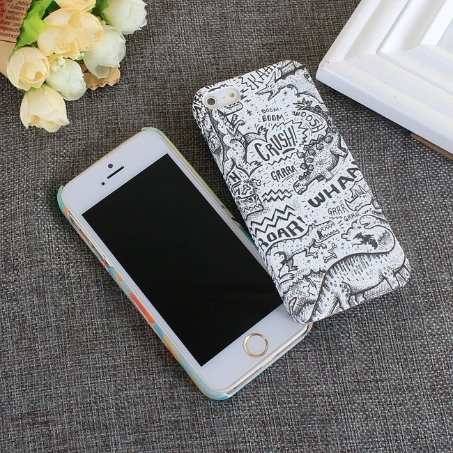 Shell For Iphone 6 plus 6 6S 5 5S SE capa Funda Hard Plastic Cover Cases 23