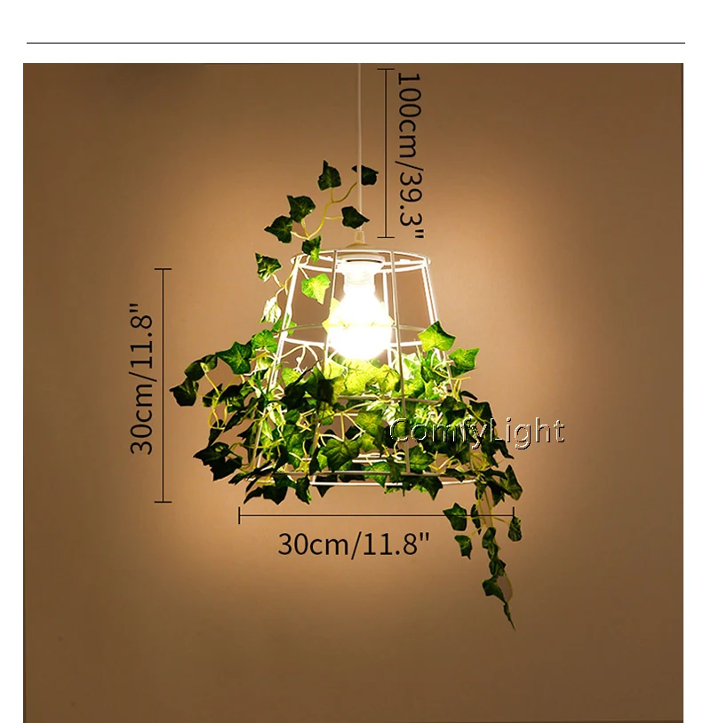 Современный горшок для растений декоративная подвеска лампа моды Nordic тенты современный обеденный стол подвесной светильник DIY офисные