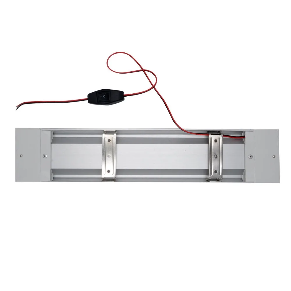 DC12V/24V 10W Автомобильная внутренняя светодиодная лампа белая полоса световая для