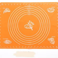 KCASA силиконовый коврик для выпечки утолщение муки прокатки весы коврик для замеса теста коврик для выпечки кондитерских изделий прокатки коврик для выпечки для кухни