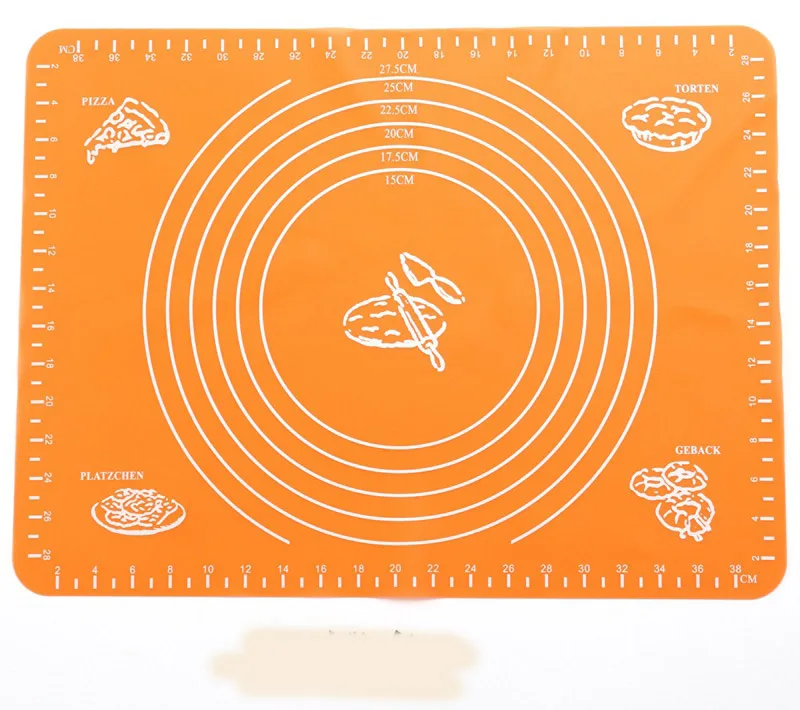 

KCASA Silicone Baking Mat Thickening Flour Rolling Scale Mat Kneading Dough Pad Baking Pastry Rolling Mat Bakeware for kitchen
