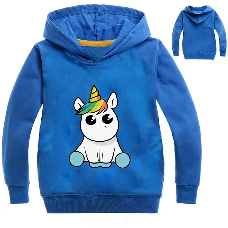 

Kid Hooded Unicorn t shirt Boys Girls Top Tees Shirt Clothes For Baby Children's Sweatershirt T-shirt Outerwear Clothing