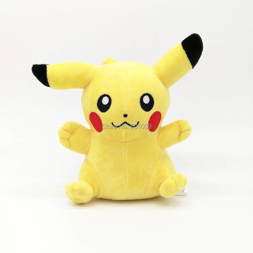 

10/Lot Pikachu 18CM Anime Cartoon Dolls Plush Doll Christmas Gift Baby Retail