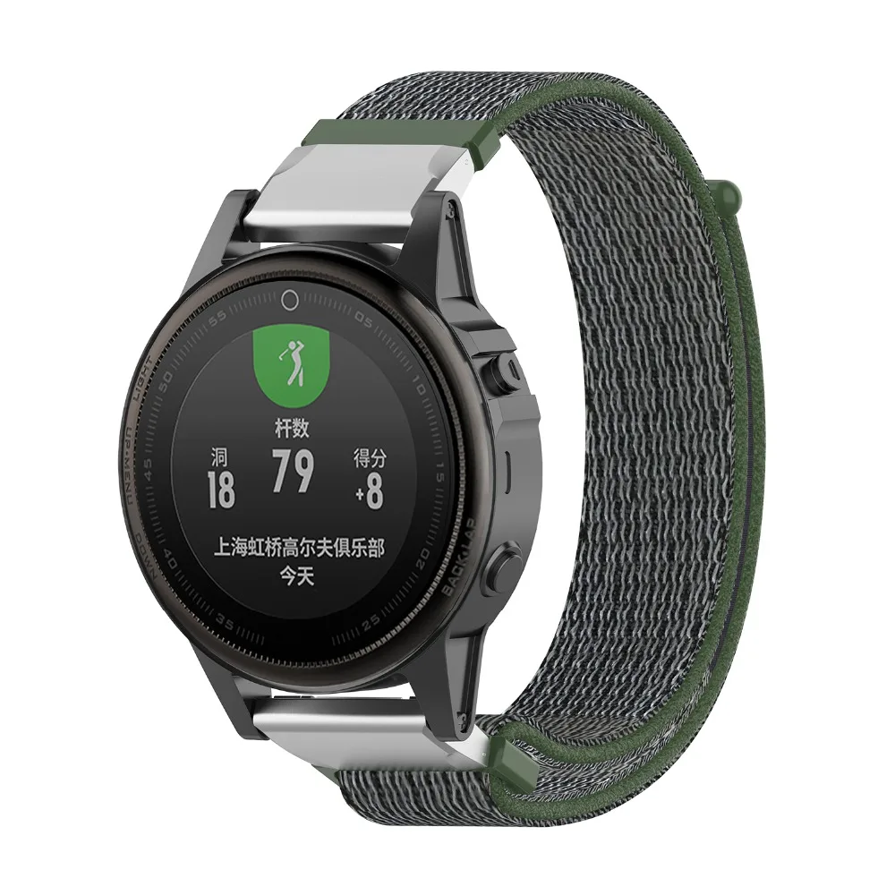 COMLYO нейлоновый ремешок для наручных часов Garmin Fenix 6S gps умные часы ремешки быстрая замена спортивные ремешки для Garmin Fenix 5S ремешок