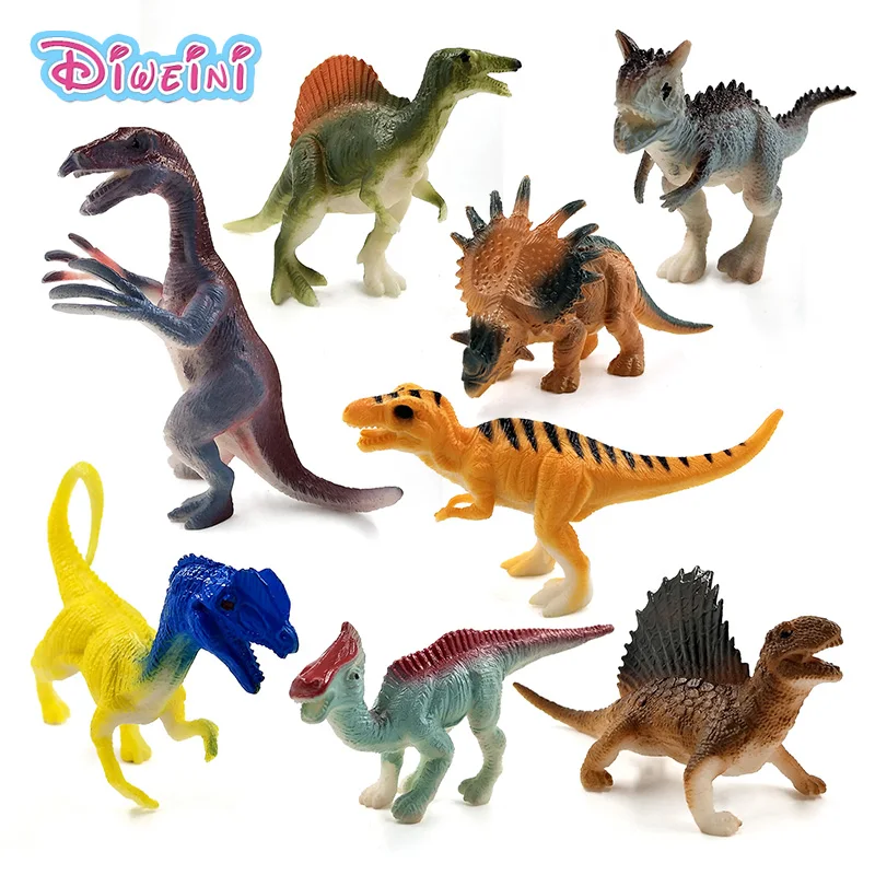 

Simulation Tyrannosaurus Rex Triceratops Dinosaur animal model figures home decor decoration accessories Figurine Kids Gift toys