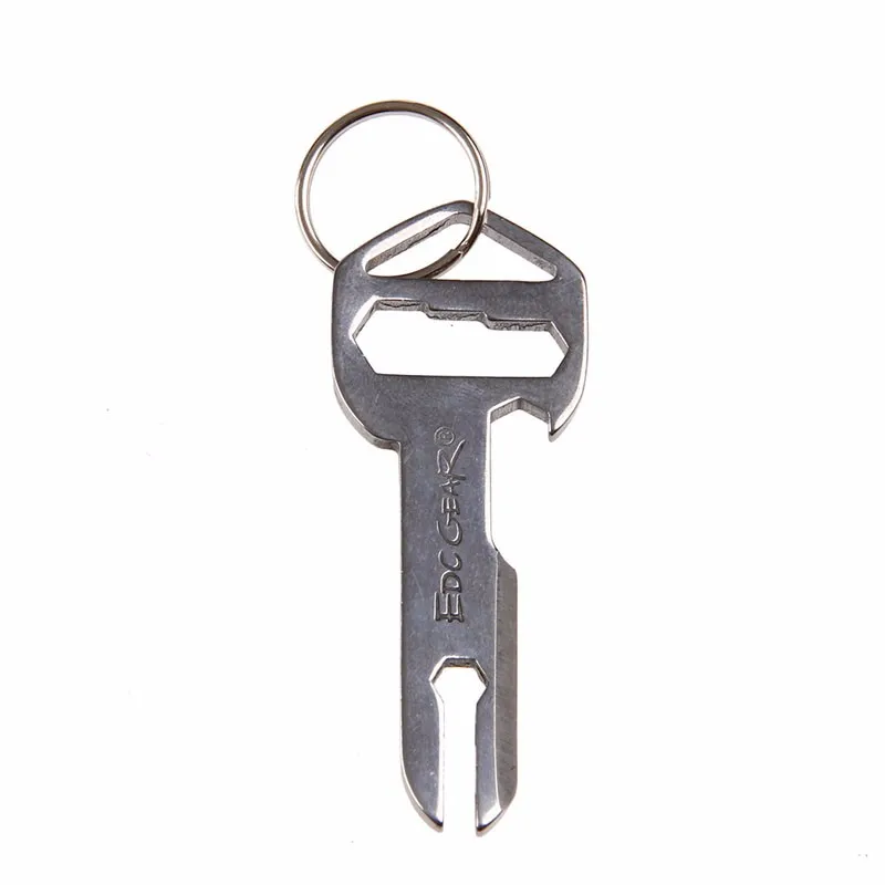 

EDC Stainless Steel Knife Multi-tool Portable Keychain Wrench Bottle Opener Outdoor Camping Multi Tools Gear