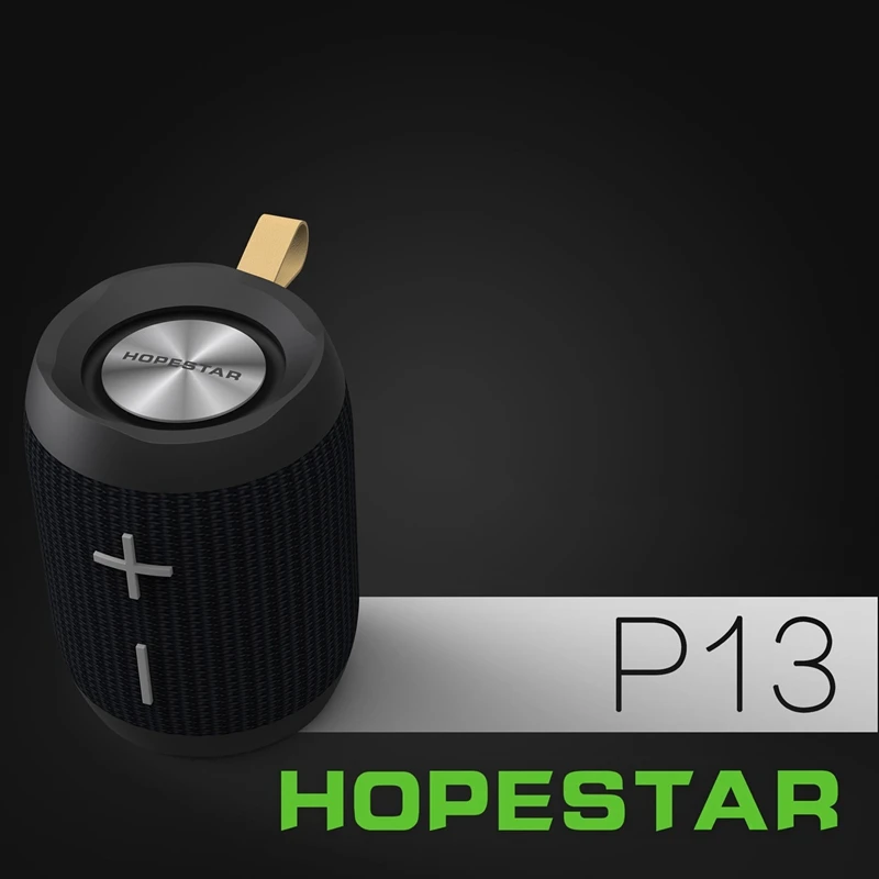 Hopestar P13 портативный открытый Bluetooth водонепроницаемый динамик звуковая панель коробка стерео сабвуфер