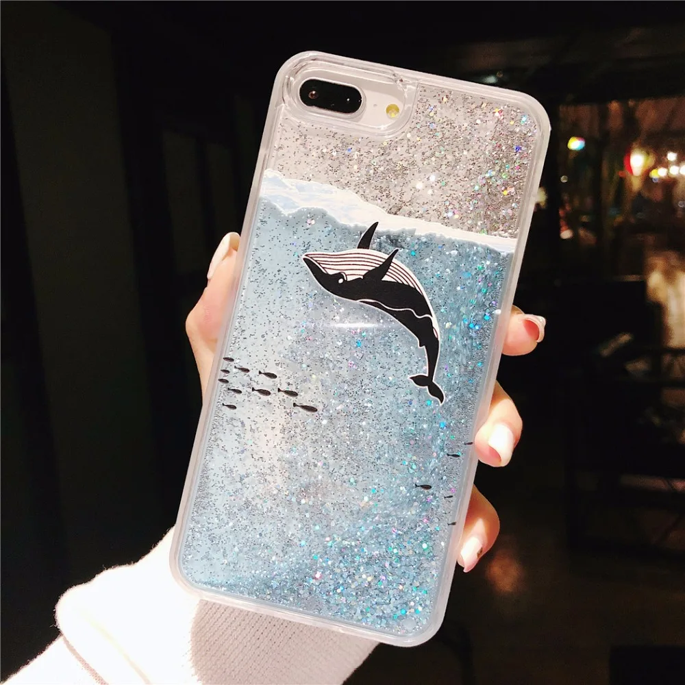 Quicksand For iphone 7 7 plus 8 8 plus X 6 6S 6 Plus Case  (2)