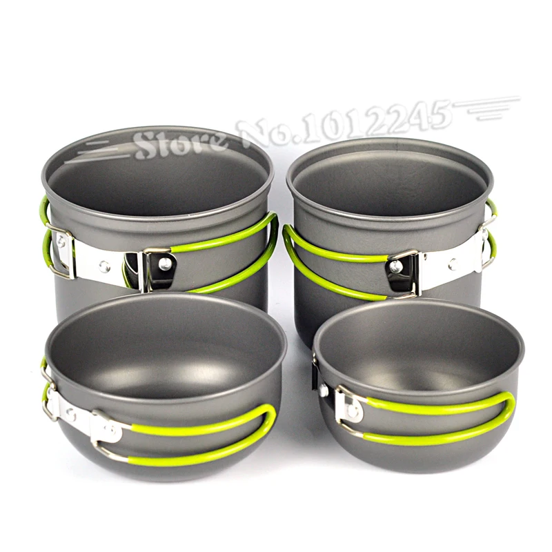 Aluminum alloy Picnic Cookware Outdoor Cooking Camping Hiking