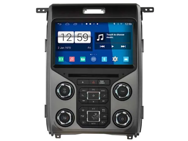 S160 Android Car Audio FOR FORD F150 2013 2015 MANUAL car dvd gps player navigation head