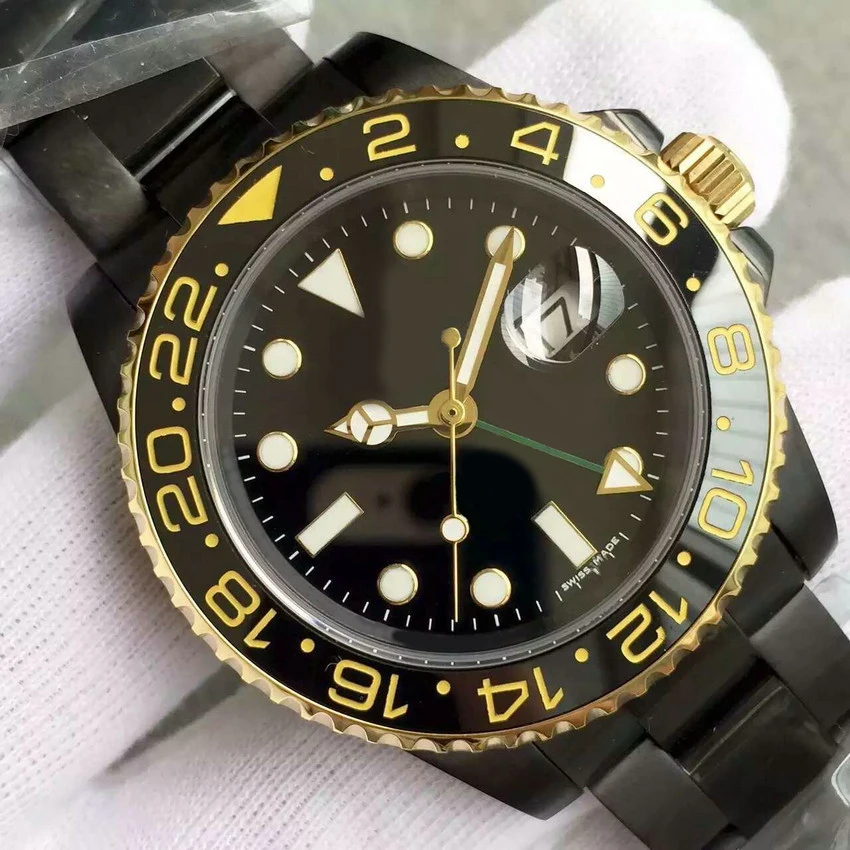 

40MM men's watch U1 factory AAA luxury men's watch GMT series 116710LN-78200 40MM black dial 2813 automatic movement luxurywatch