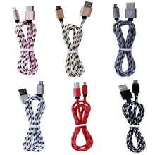 1 m 2 m 3M usb кабель с микро-V8 5pin Алюминий сплав тканевый плетеный нейлоновый usb-кабель для зарядки и передачи данных зарядный кабель для samsung для htc