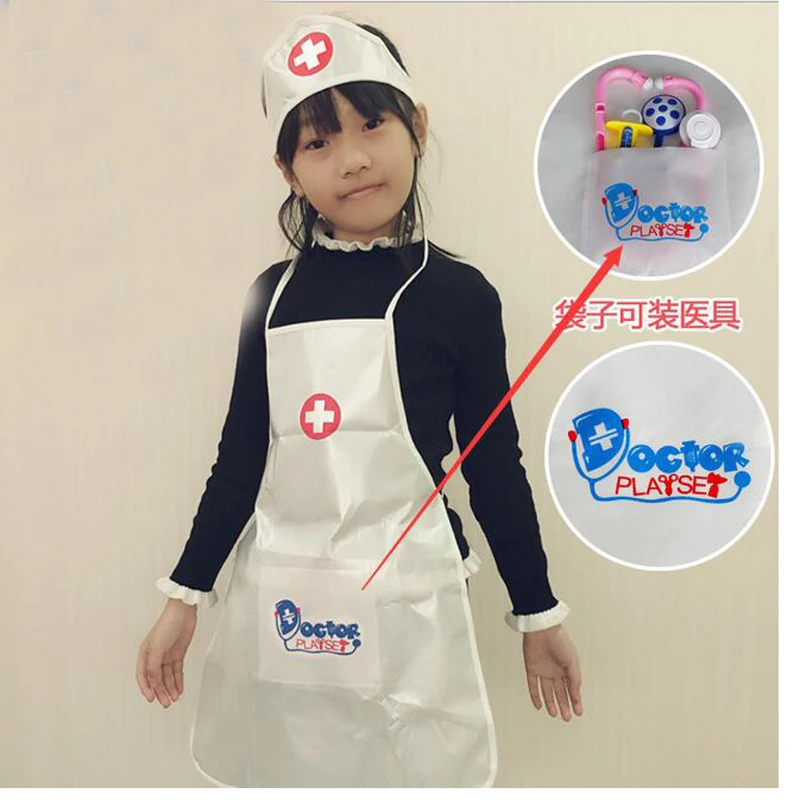 us 0 89 10 off 2018 new children play role play doctor clothing toys baby nurse doctor performing small holiday gift in doctor toys from toys children play doctor