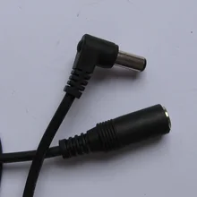 1 шт. 22 awgdc расширение вилку кабель 5.5x2.5 мм женщин и мужчин 90 l в форме адаптер Шнур 1.5 м/4.5ft